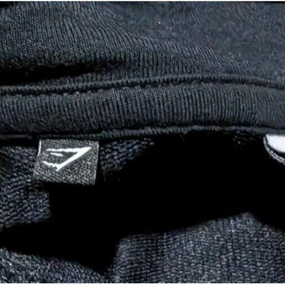 Gymshark Pippa Pullover Sweater Womens Small Black Crop Cropped Sweatshirt - Picture 4 of 9